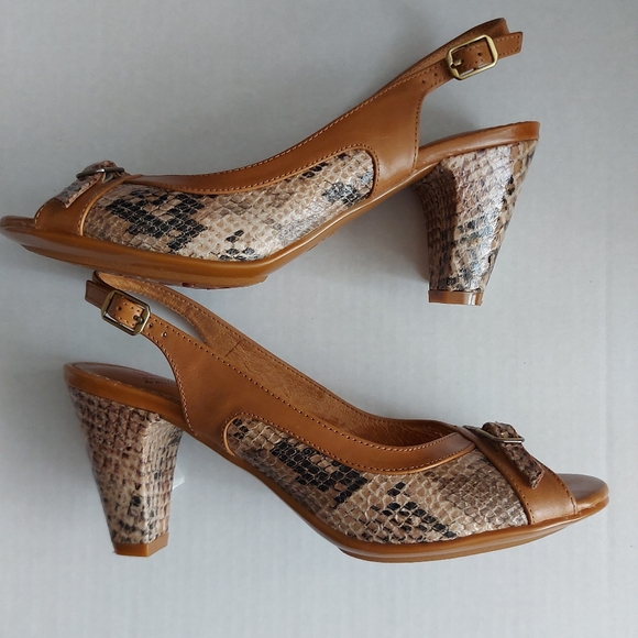 Blondo Snake Skin Sandals - Picture 1 of 14
